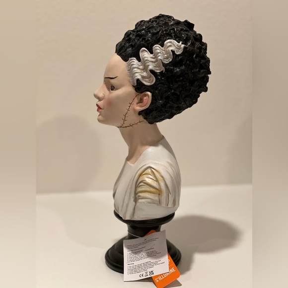 Bride of Frankenstein Halloween Bust (Light up Eyes) - Picture 4 of 6